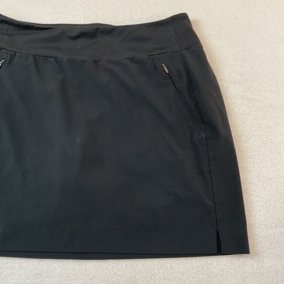 Athleta Black Soho Skort Womens 8 Pockets Activewear Golf Tennis Pickleball - Picture 3 of 13